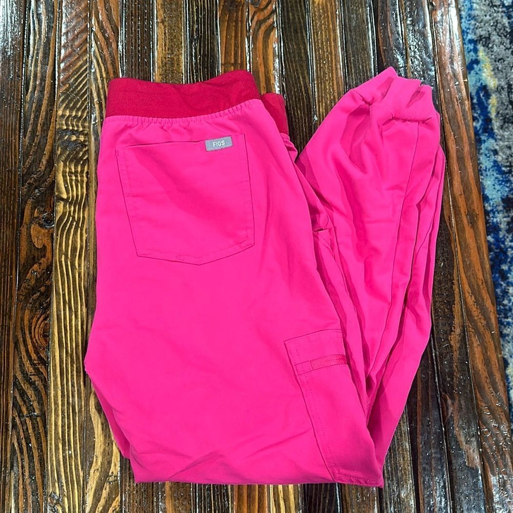 Figs Hot Pink Zamora Joggers S